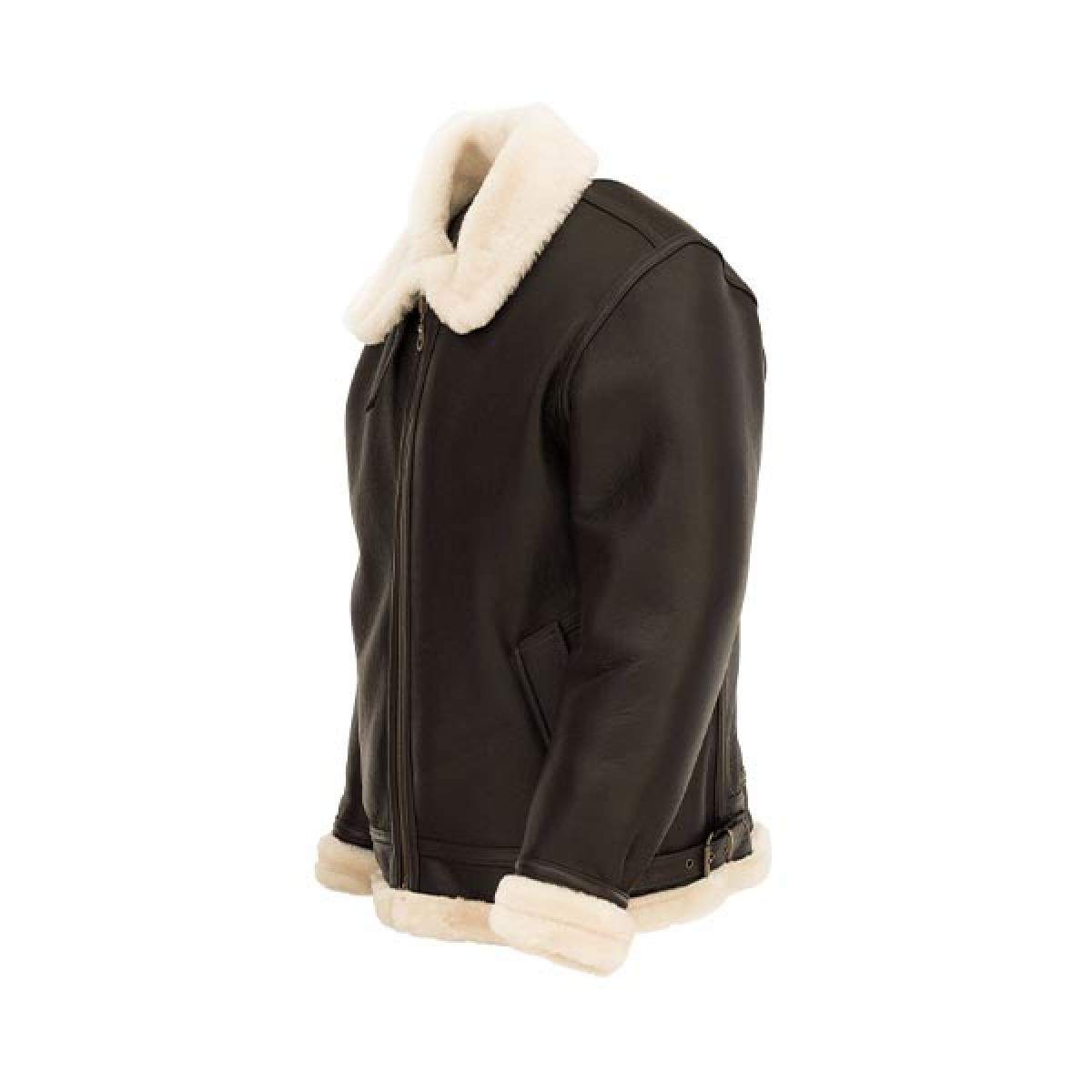 B3 Flight Jacket (Brown Shearling)