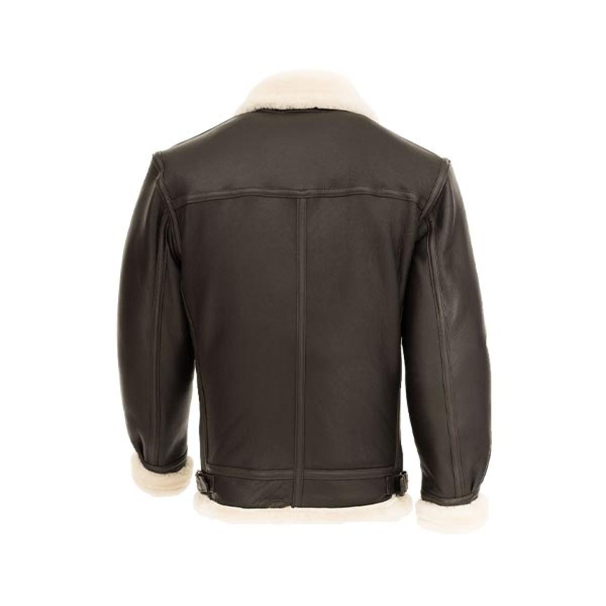 B3 Flight Jacket (Brown Shearling)