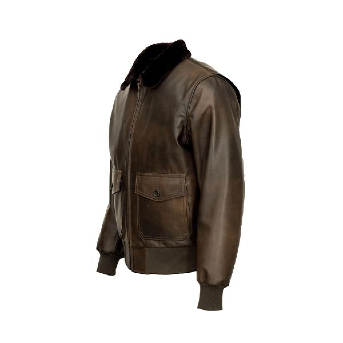 G1 Navy Flight Jacket (Antique Brown)