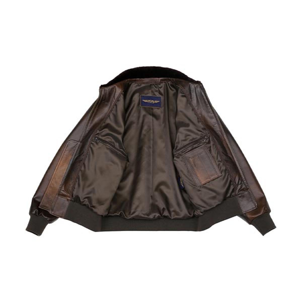 G1 Navy Flight Jacket (Antique Brown)