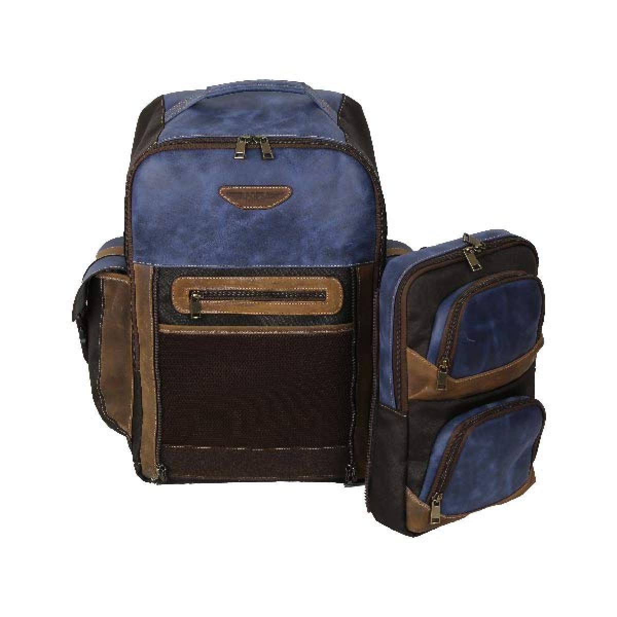 2 in 1 Bag (Antique Blue-Antique Camel)