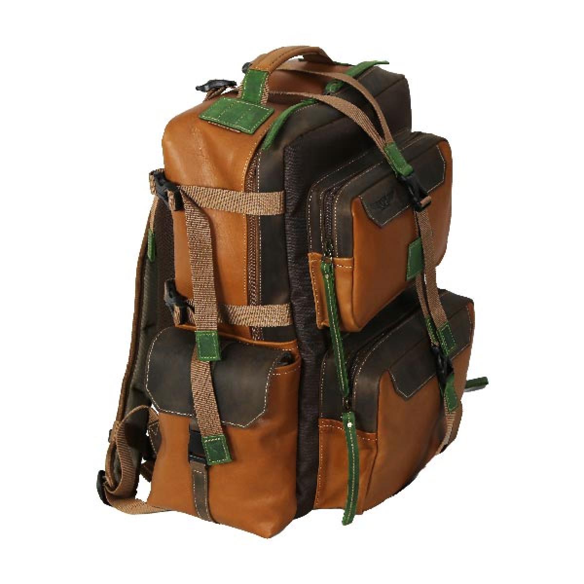 Voyager (Camel-Antique Brown-Green)