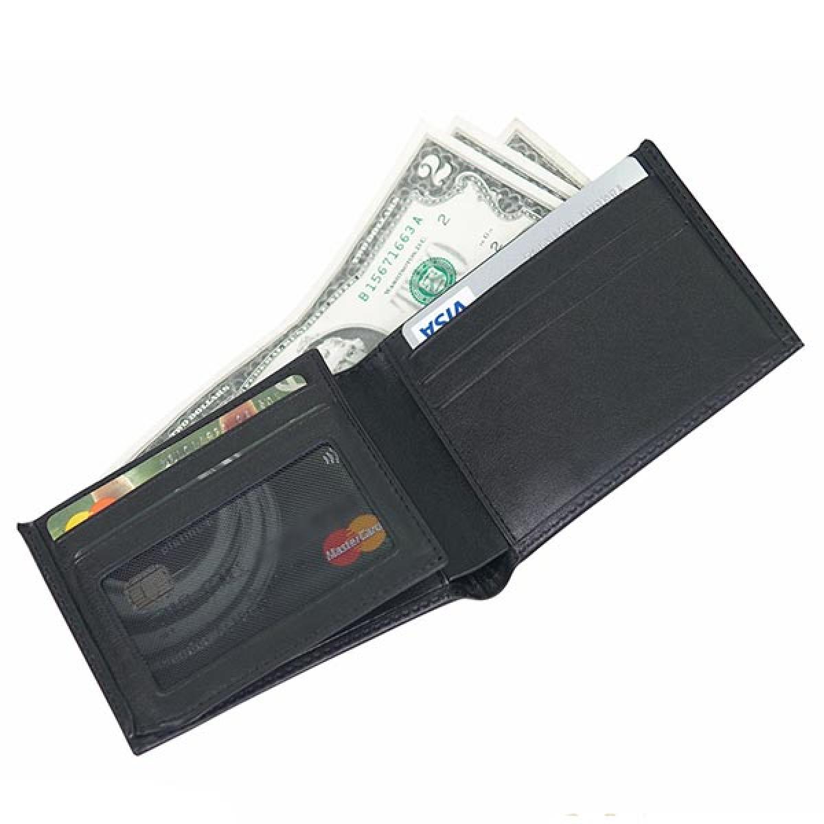 Men's Wallet - Model 104 (Black)