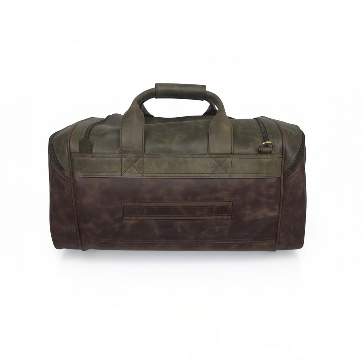Keepall (Smooth Brown - Antique Green)